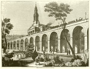 London und Greenwich Eisenbahn von English School