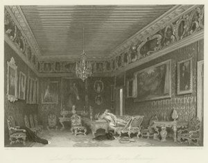 Lord Byrons Zimmer im Palazzo Mocenigo von English School