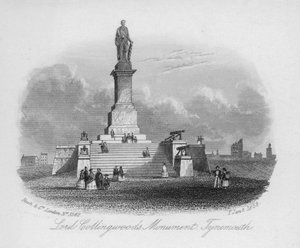 Lord Colingwoods Denkmal, Tynemouth von English School