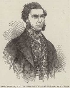 Lord Duncan, MP für Bath (Stich) von English School