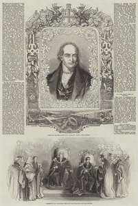 Lord Mayor von London (Gravur) von English School