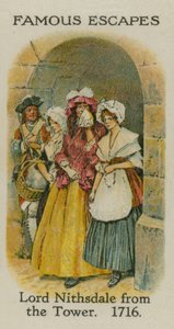 Lord Nithsdale aus dem Turm, 1716 von English School