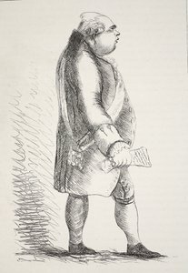 Lord North, Faksimile eines alten Drucks von English School