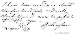 Lord Rockingham von English School