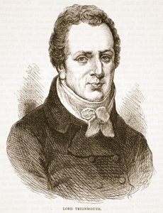 Lord Teignmouth, Illustration aus Cassells Illustrierter Geschichte Indiens von James Grant, veröffentlicht 1879