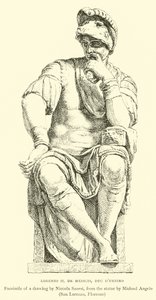 Lorenzo II. de Medici, Herzog von Urbino von English School