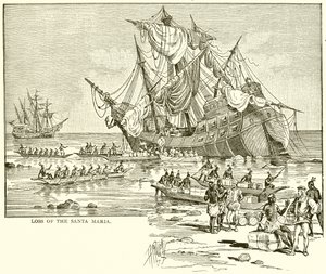 Verlust der Santa Maria von English School