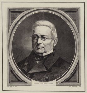 Louis Adolphe Thiers (Gravur) von English School