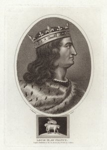 Ludwig IX. von Frankreich von English School