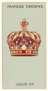 Ludwig XV. (Chromolithografie) von English School