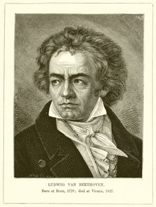 Ludwig van Beethoven von English School