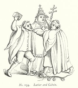 Luther und Calvin von English School