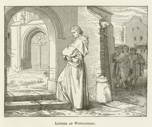 Luther in Wittenberg von English School