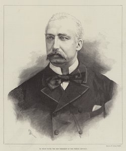 M Felix Faure, der neue Präsident der Französischen Republik von English School