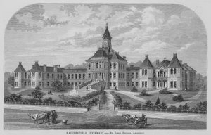 Macclesfield-Krankenhaus von English School