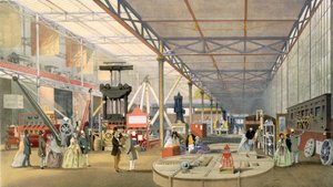 Maschinen, aus Dickinsons Comprehensive Pictures of the Great Exhibition of 1851 veröffentlicht 1854