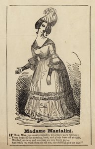 Madame Mantalini aus Nicholas Nickleby von English School