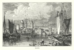 Mainz (Gravur) von English School