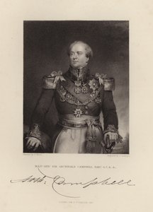 Generalmajor Sir Archibald Campbell von English School
