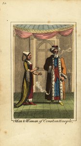 Mann und Frau aus Konstantinopel, Osmanisches Reich