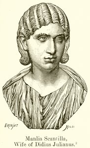 Manlia Scantilla, Ehefrau von Didius Julianus von English School