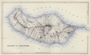 Karte: Insel Madeira, von G H Swanston, Edinburgh von English School