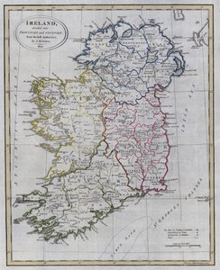 Karte von Irland