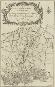 Karte von Islington, Clerkenwell, Holborn und Finsbury