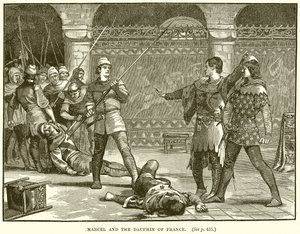 Marcel und der Dauphin von Frankreich von English School