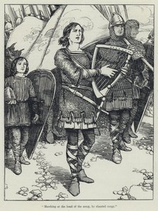 „An der Spitze der Armee marschierend, sang er Lieder“