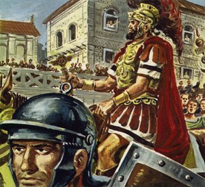 Marcus Atilius Regulus erregte erstmals Aufmerksamkeit, als er Brindisi einnahm