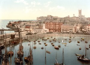 Margate vom Hafen von English School
