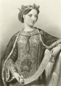 Margarete von Frankreich, Königin von König Eduard I. von English School