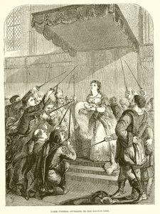 Maria Theresia appelliert an den ungarischen Reichstag von English School