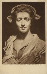 Marie Tussaud, französische Künstlerin und Wachsbildnerin von English School