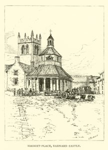 Marktplatz, Barnard Castle von English School