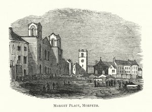 Marktplatz, Morpeth von English School