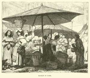 Markt in Rom von English School