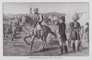 Marquess Wellesley und der Nizam von English School