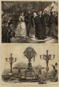 Hochzeit von Maria Alexandrowna und dem Herzog von Edinburgh von English School
