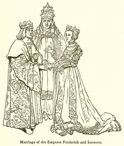 Heirat des Kaisers Friedrich und Leonora von English School
