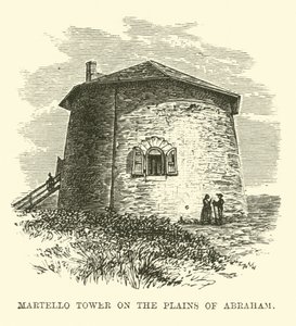Martello-Turm auf den Ebenen von Abraham von English School
