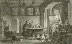 Martin Luthers Haus in Wittenberg von English School