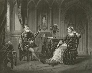 Maria Stuart und ihr Sekretär Chatelar von English School