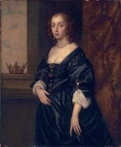 Mary Stewart, Herzogin von Lennox und Richmond, Ende des 17. Jahrhunderts von English School