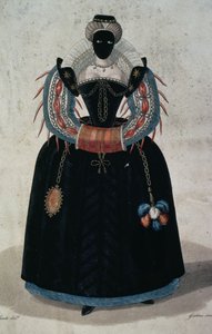 Maskenkostüm im Stil von Henri III