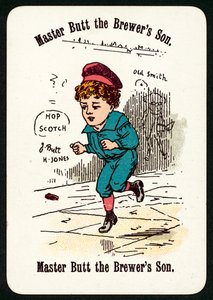 Master Butt Der Sohn des Brauers (Farblithografie) von English School