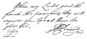 Matthew Prior von English School