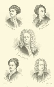 Matthew Prior, Alexander Pope, Joseph Addison, Allan Ramsay, Jonathan Swift von English School
