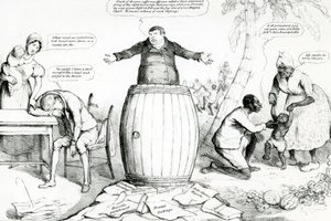 McLeans monatliches Blatt der Karikaturen, oder der Spiegel, veröffentlicht von Thomas McLean, Druck von Robert Seymour, 1832 von English School